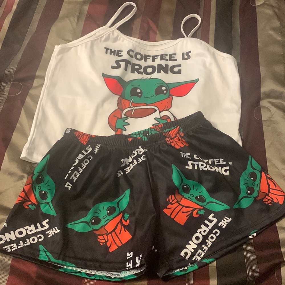 M baby yoda sleep set
